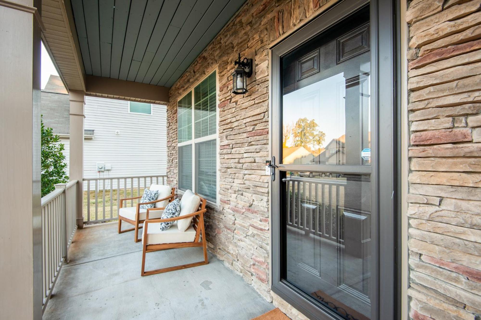 Near Clt Airport - 4Bd - Backyard - Balcony Villa Charlotte Exterior photo